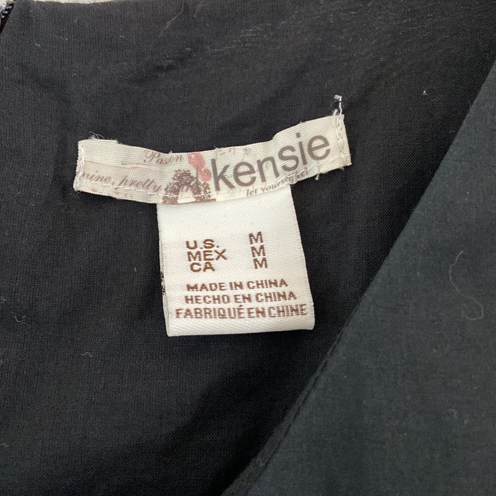 Kensie Ruffle Cap Sleeve Shift Dress - Picture 2 of 4